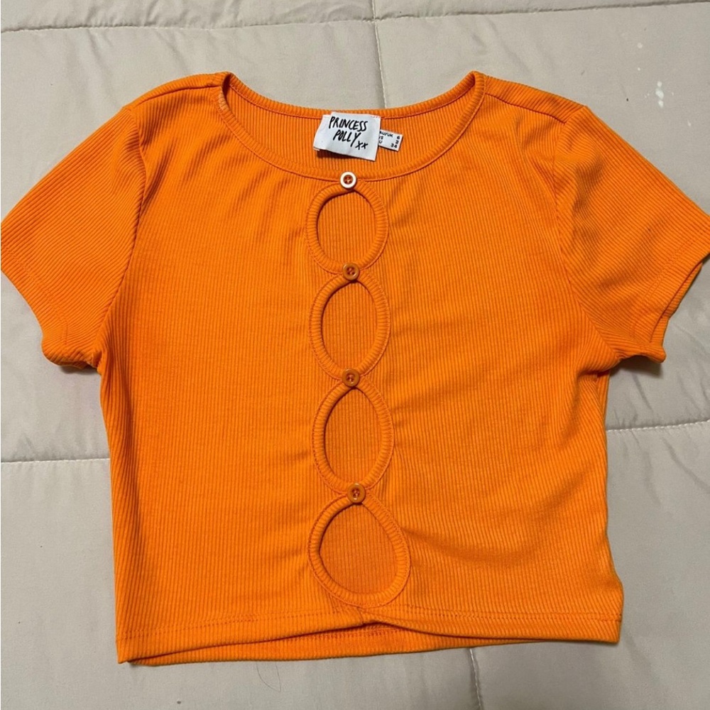 Princess Polly Orange Top